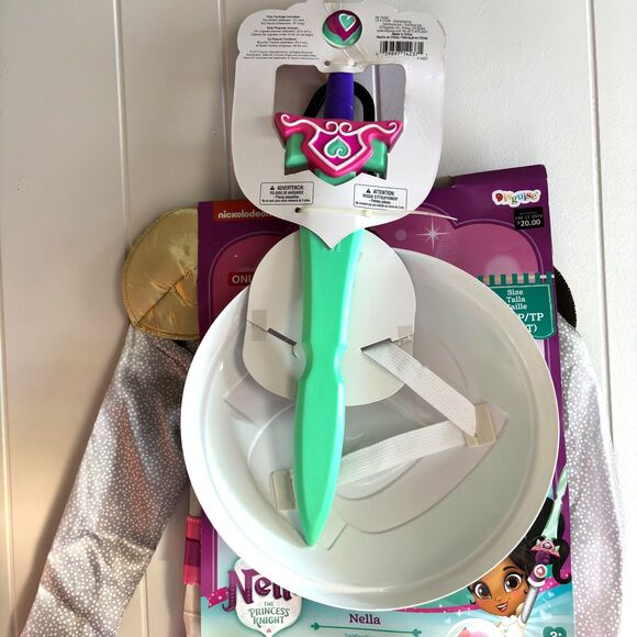 Disguise Only At Target Nickelodeon NELLA The Princess Knight Toddler 3T-4T #S - Picture 5 of 5